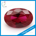 Charming oval shape first quality ruby gemstone